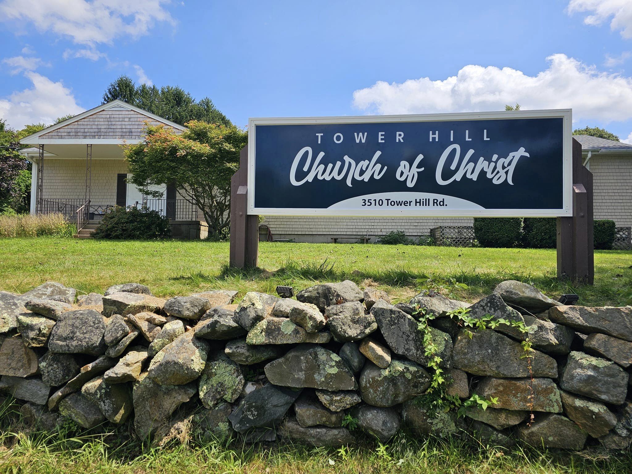 Tower Hill Church of Christ New Sign3