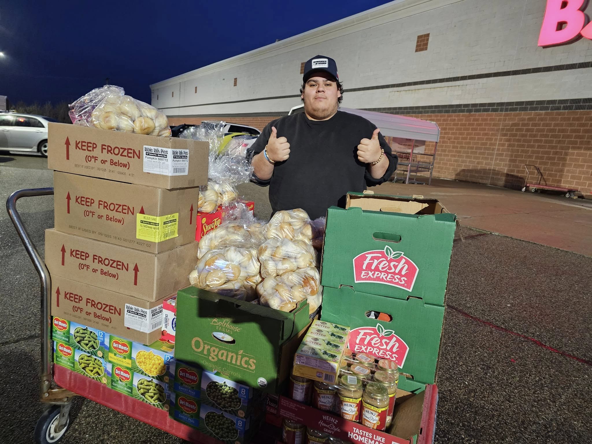 Tower Hill church of Christ Thanksgiving Baskets - 1